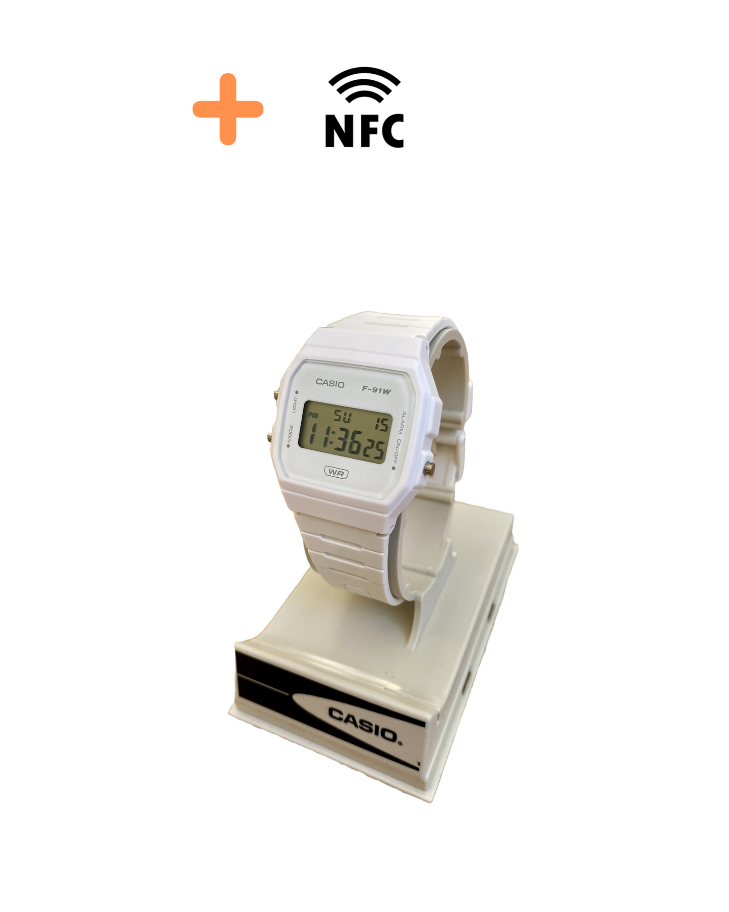 Casio f91w (white)