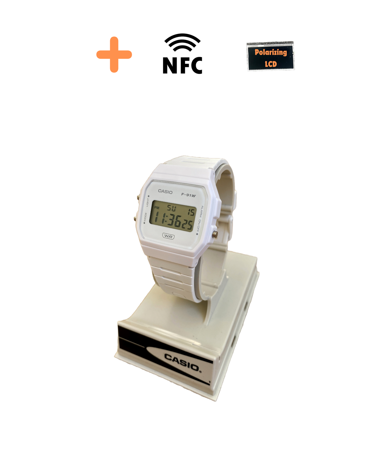 Casio f91w (white)