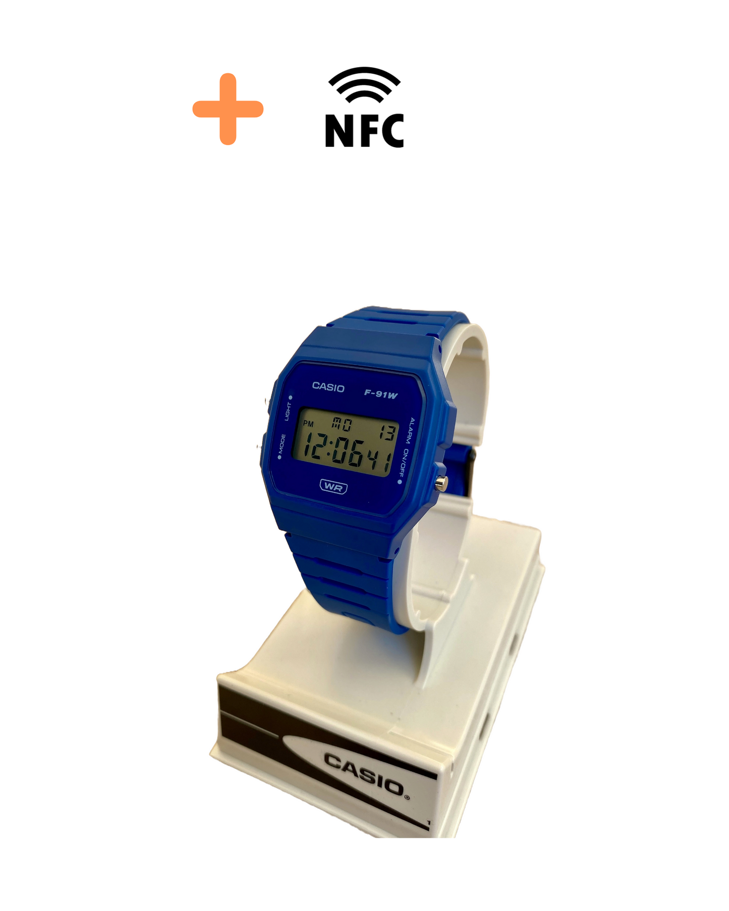 Casio f91w (blå)