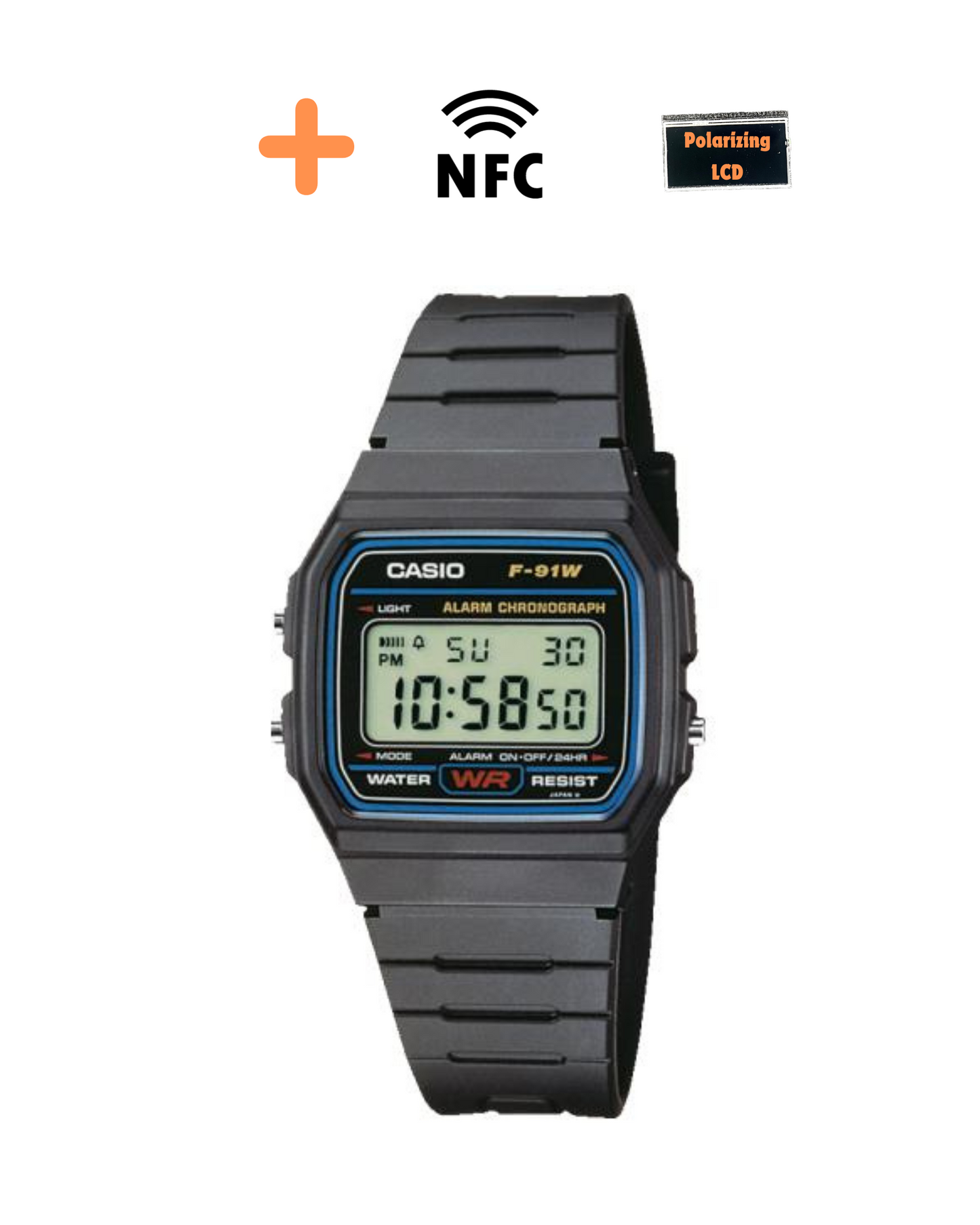 Casio f91w (standard model)